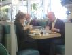 some nice old people in the diner where we had lunch